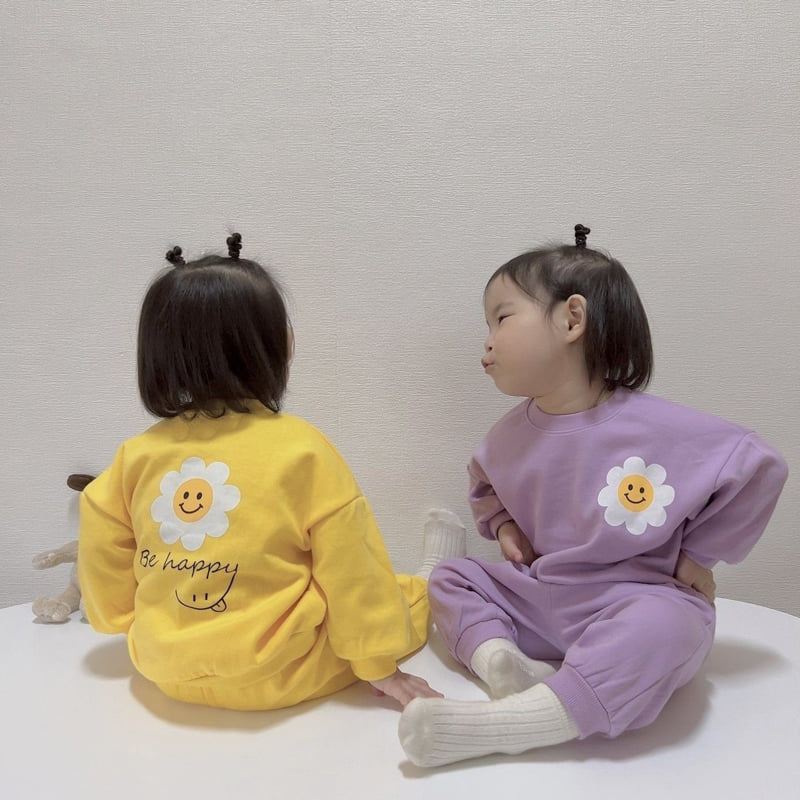 Moran - Korean Children Fashion - #childofig - Daisy Smile Set - 2