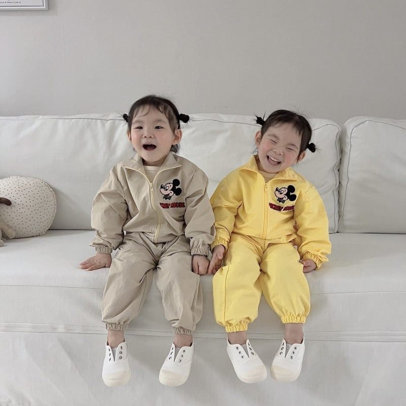 Moran - Korean Children Fashion - #childofig - Retro 3-Piece Set - 3