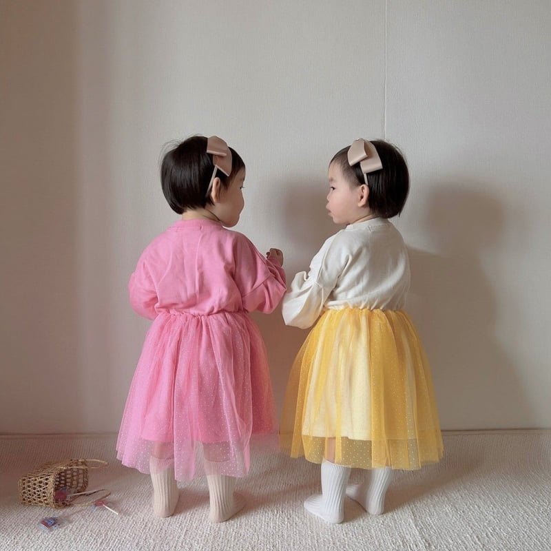 Moran - Korean Children Fashion - #childofig - Mini Tulle One-piece - 5