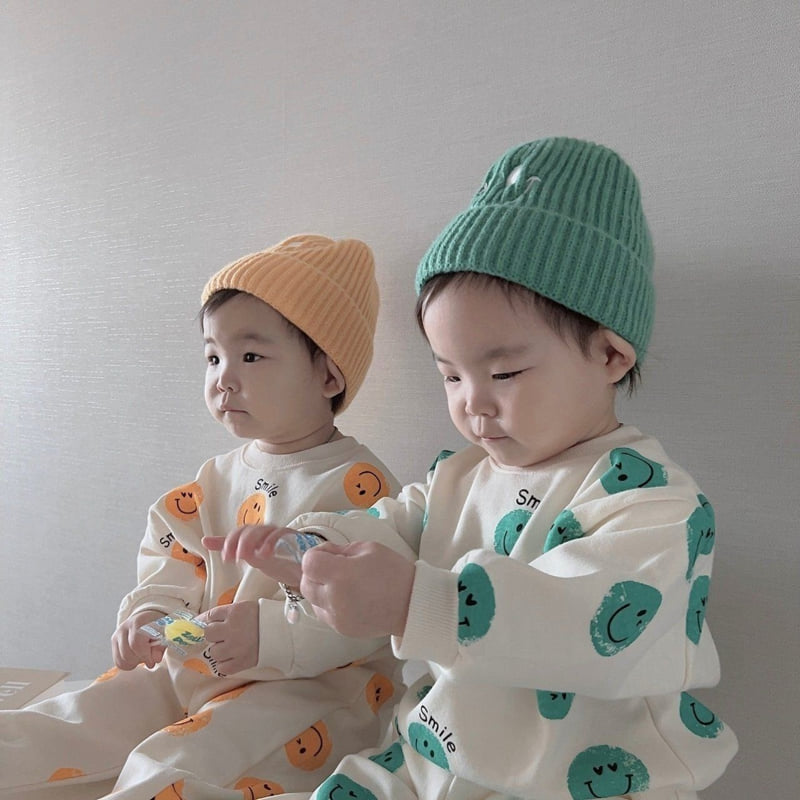 Moran - Korean Children Fashion - #childofig - Vintage Smile Set - 3