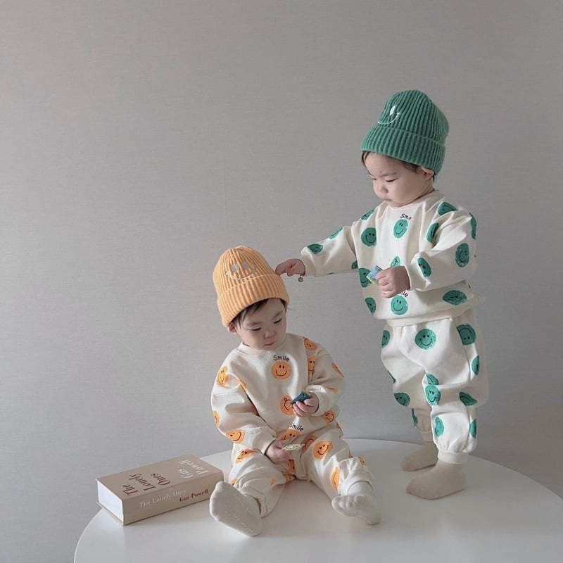 Moran - Korean Children Fashion - #childofig - Vintage Smile Set - 4