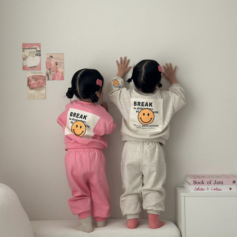 Moran - Korean Children Fashion - #childofig - Smile Patch Set