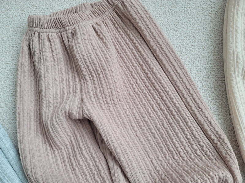 Moran - Korean Children Fashion - #childofig - Knit Pants - 10