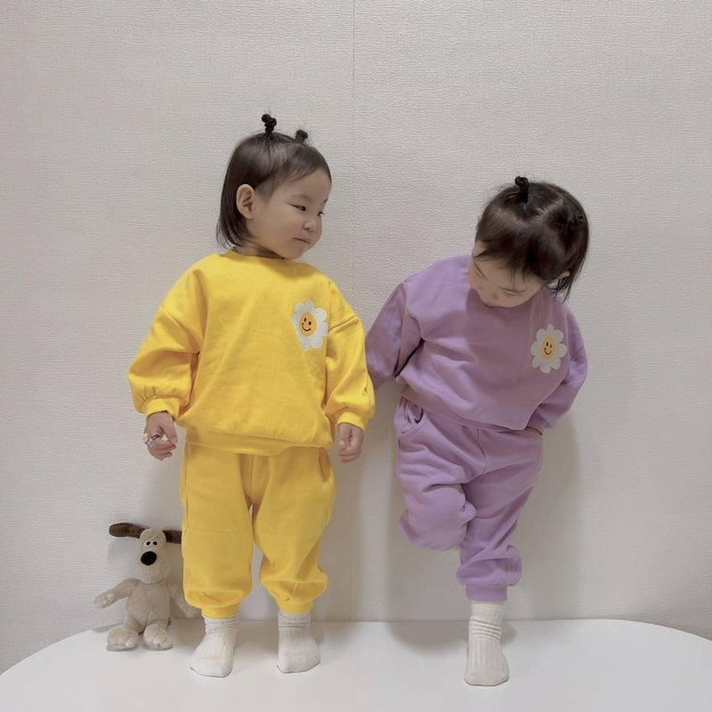 Moran - Korean Children Fashion - #childrensboutique - Daisy Smile Set - 3