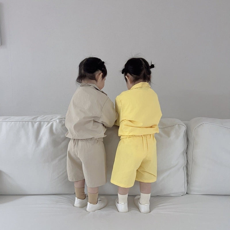 Moran - Korean Children Fashion - #childrensboutique - Retro 3-Piece Set - 5