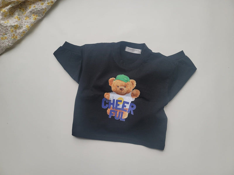 Moran - Korean Children Fashion - #childrensboutique - Bear Tee - 10