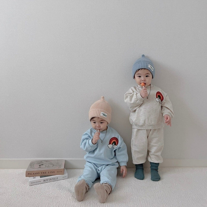 Moran - Korean Children Fashion - #childrensboutique - Rainbow Set - 8