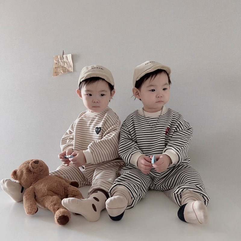 Moran - Korean Children Fashion - #childrensboutique - Basic Heart Set - 7