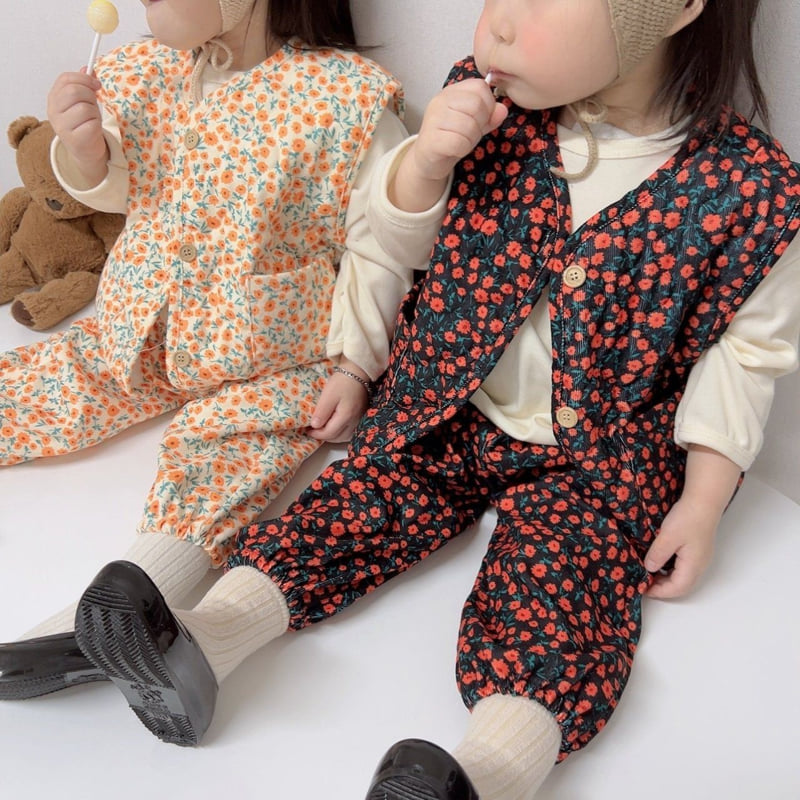 Moran - Korean Children Fashion - #childrensboutique - Irene Vest Set