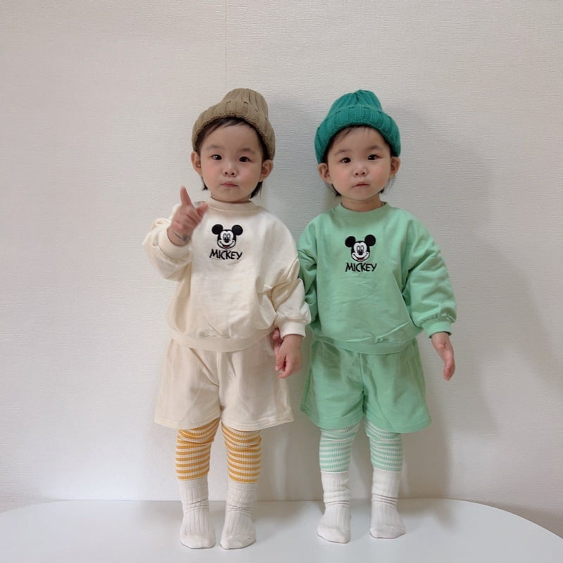 Moran - Korean Children Fashion - #childrensboutique - Embroidery M Set - 7