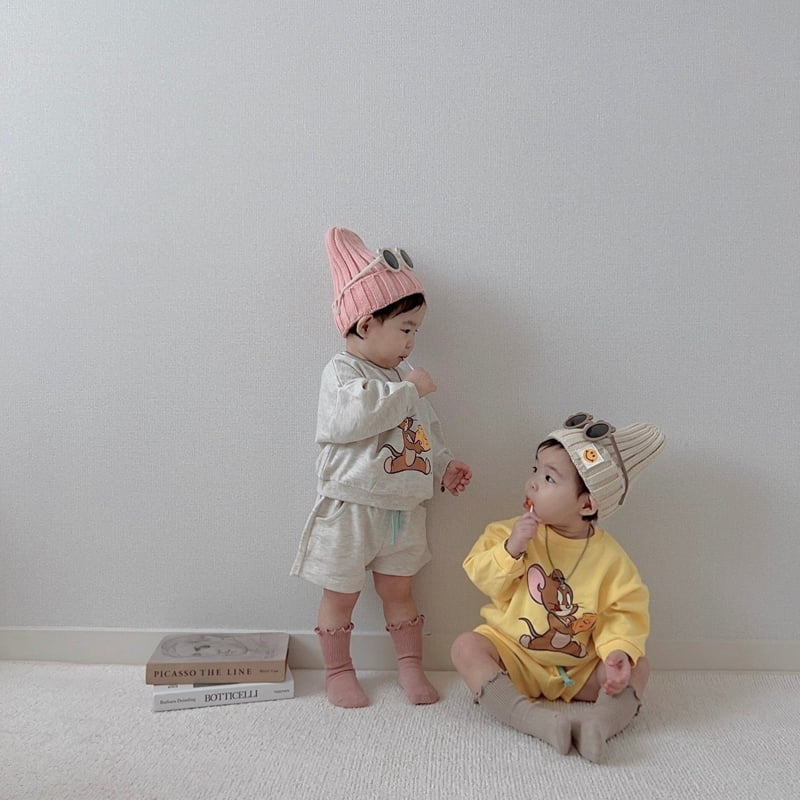 Moran - Korean Children Fashion - #childrensboutique - Jerry Set - 6