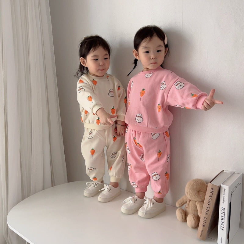 Moran - Korean Children Fashion - #designkidswear - Carrot Balloon Set - 7