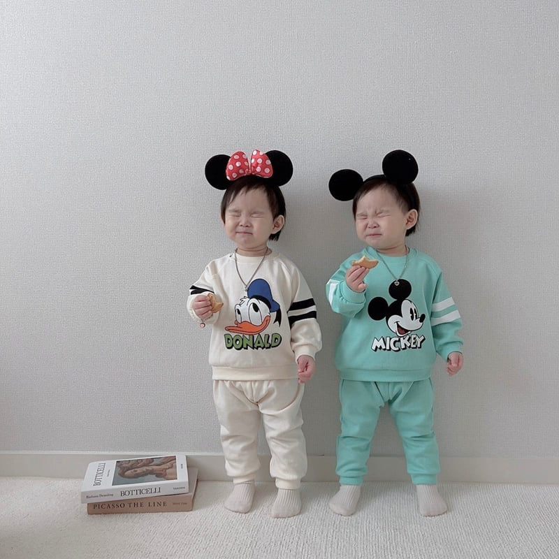 Moran - Korean Children Fashion - #designkidswear - Lime Set