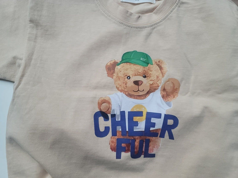 Moran - Korean Children Fashion - #designkidswear - Bear Tee - 11