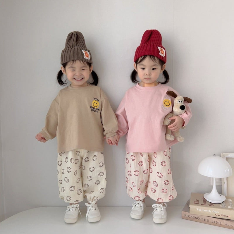 Moran - Korean Children Fashion - #designkidswear - Smile Pants