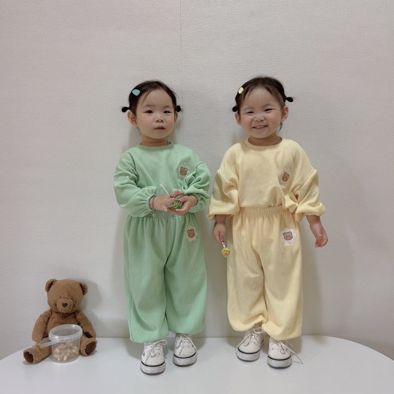 Moran - Korean Children Fashion - #discoveringself - Daisy Bear Set - 7