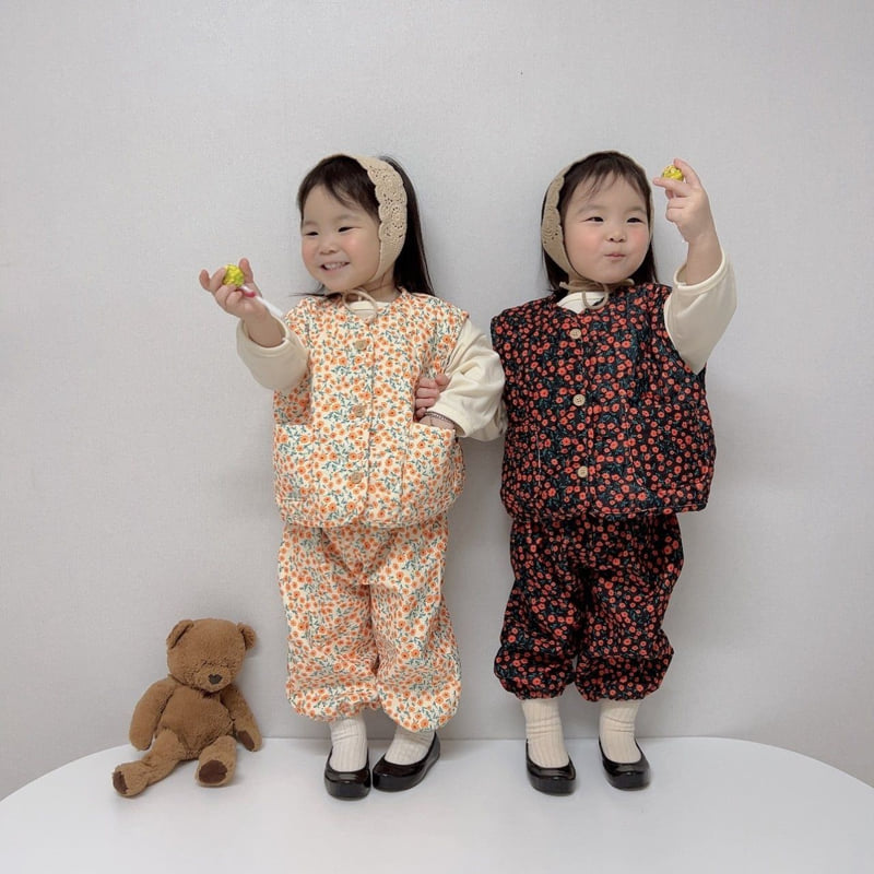 Moran - Korean Children Fashion - #discoveringself - Irene Vest Set - 3