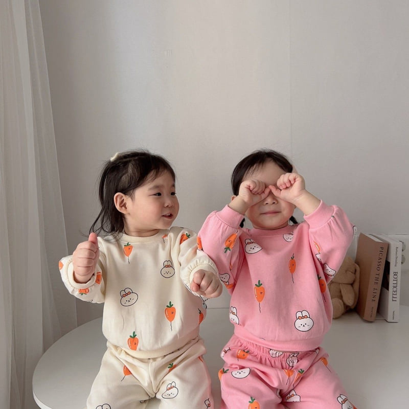 Moran - Korean Children Fashion - #fashionkids - Carrot Balloon Set - 9