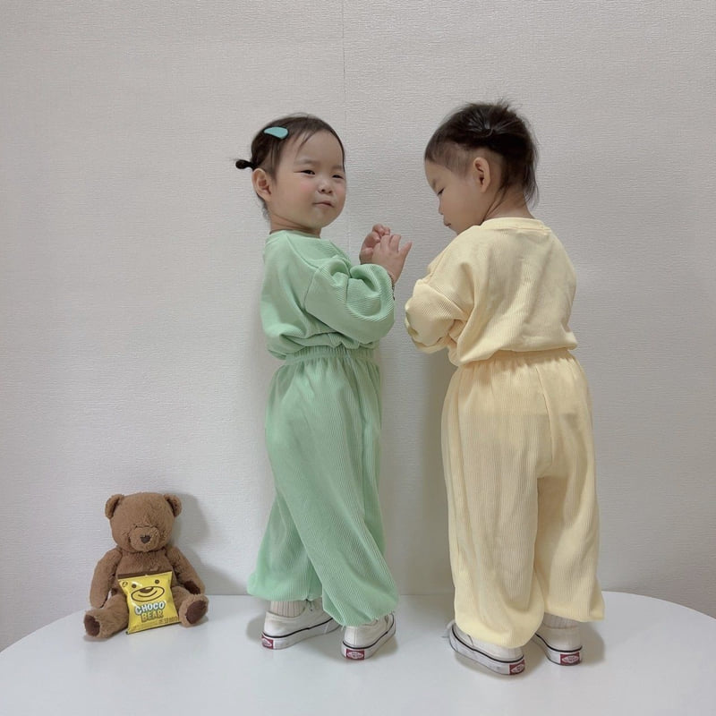 Moran - Korean Children Fashion - #fashionkids - Daisy Bear Set - 8