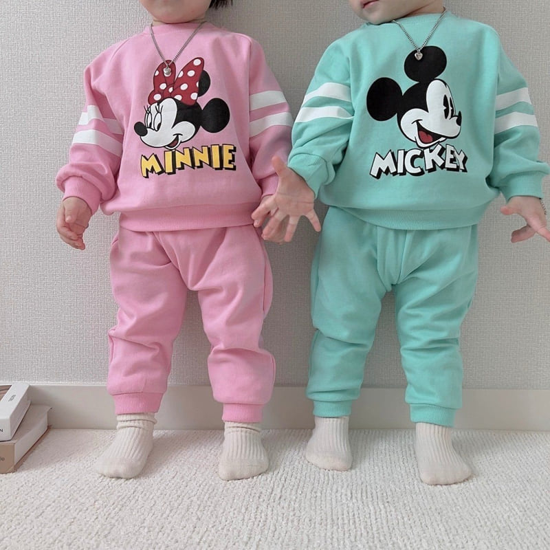 Moran - Korean Children Fashion - #fashionkids - Lime Set - 3