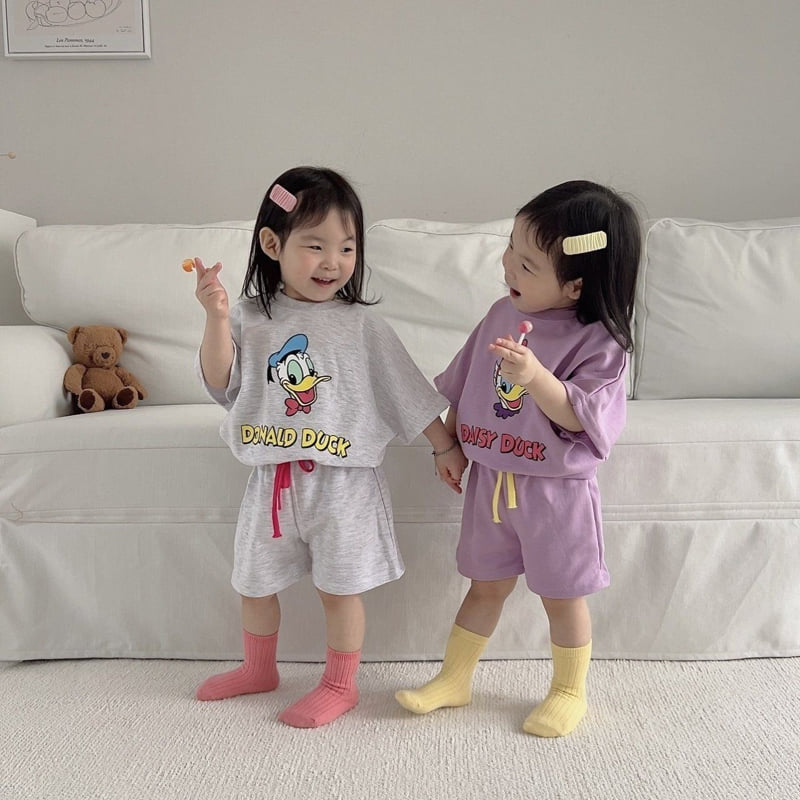 Moran - Korean Children Fashion - #fashionkids - Retro D Set - 7
