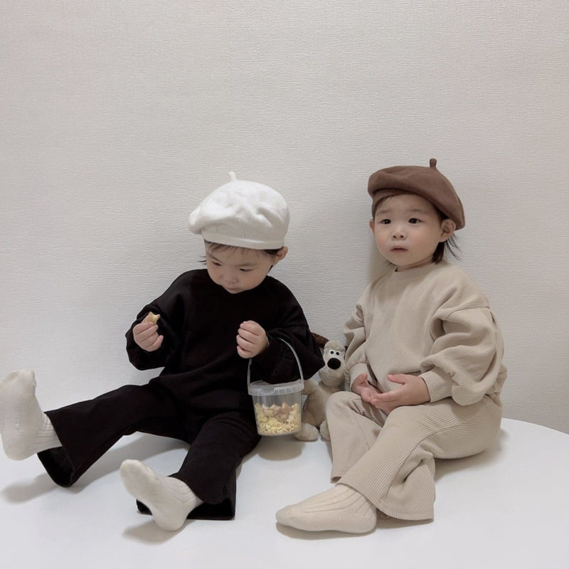 Moran - Korean Children Fashion - #fashionkids - Macaron Bootcut Set