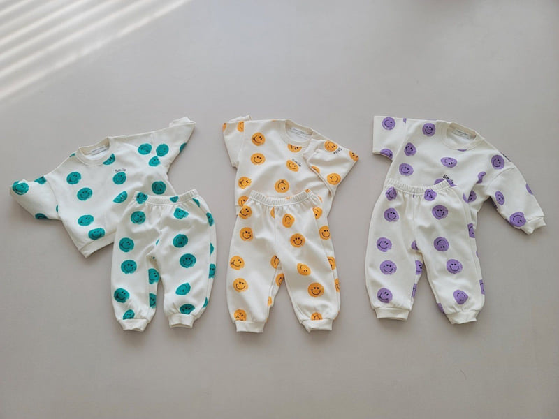 Moran - Korean Children Fashion - #fashionkids - Vintage Smile Set - 8