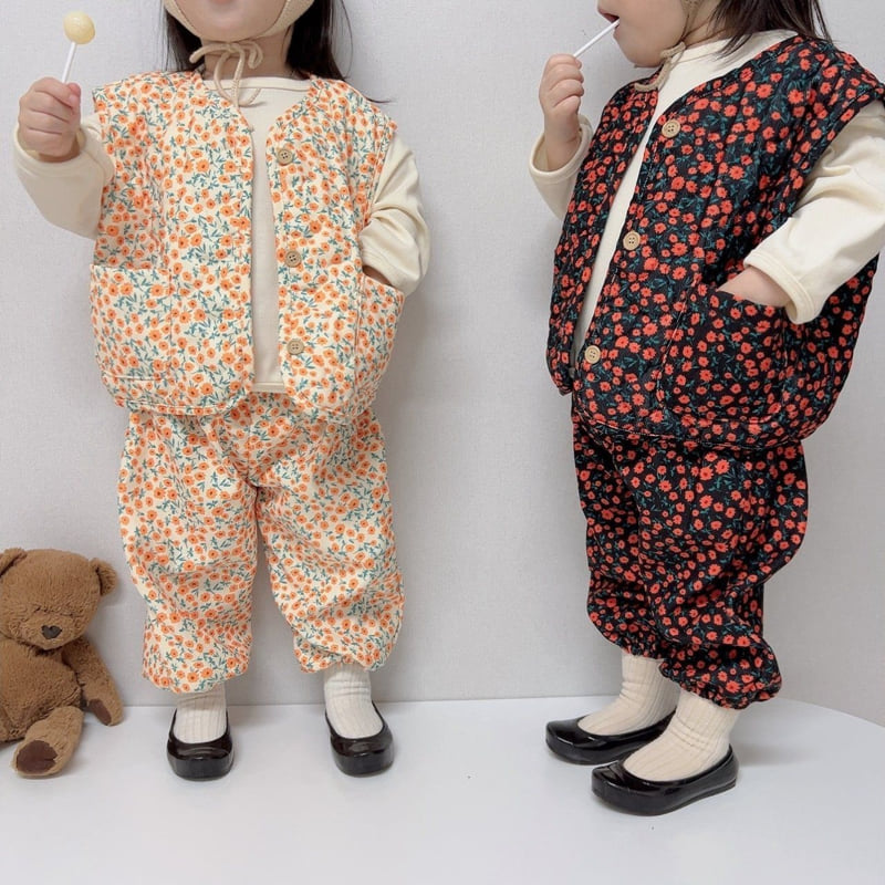 Moran - Korean Children Fashion - #discoveringself - Irene Vest Set - 4