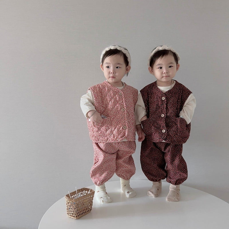 Moran - Korean Children Fashion - #fashionkids - Full of Flowers Set
