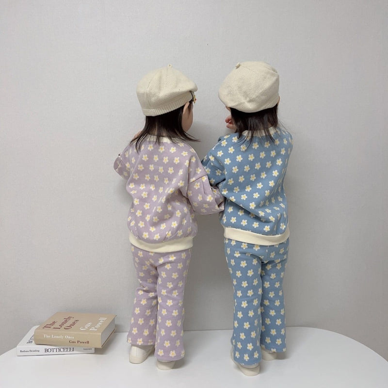 Moran - Korean Children Fashion - #kidsshorts - Daisy Bootcut Set - 8