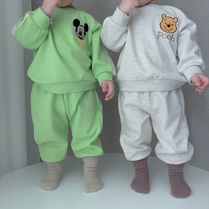 Moran - Korean Children Fashion - #kidsshorts - Line Disney Set - 5