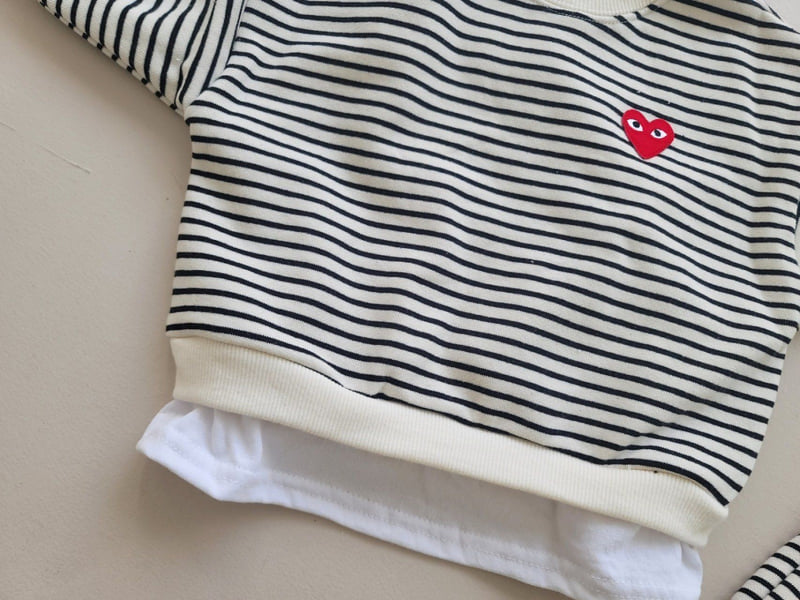 Moran - Korean Children Fashion - #kidsshorts - Basic Heart Set - 11