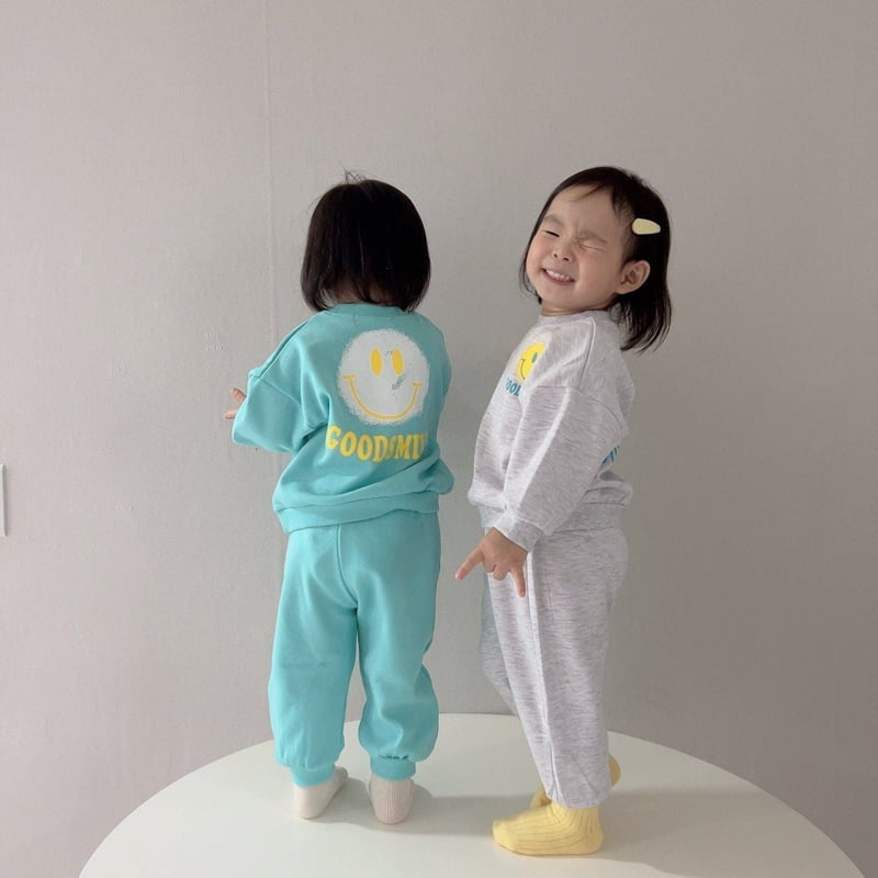 Moran - Korean Children Fashion - #kidsshorts - Good Smile Set - 3