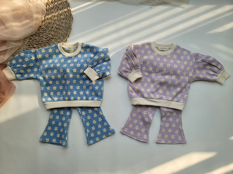 Moran - Korean Children Fashion - #kidsstore - Daisy Bootcut Set - 9