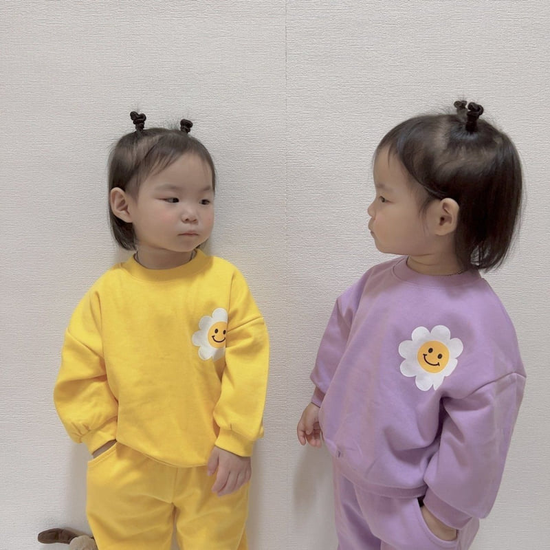 Moran - Korean Children Fashion - #kidsstore - Daisy Smile Set - 8