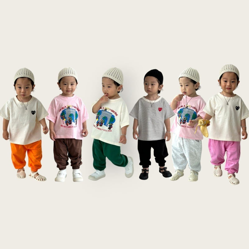 Moran - Korean Children Fashion - #kidsstore - Melbourne Jogger Pants