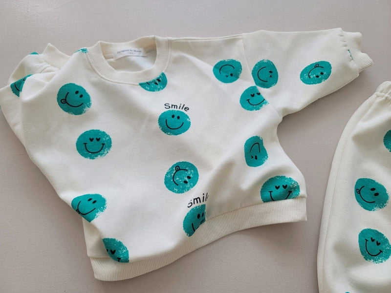 Moran - Korean Children Fashion - #kidsstore - Vintage Smile Set - 10