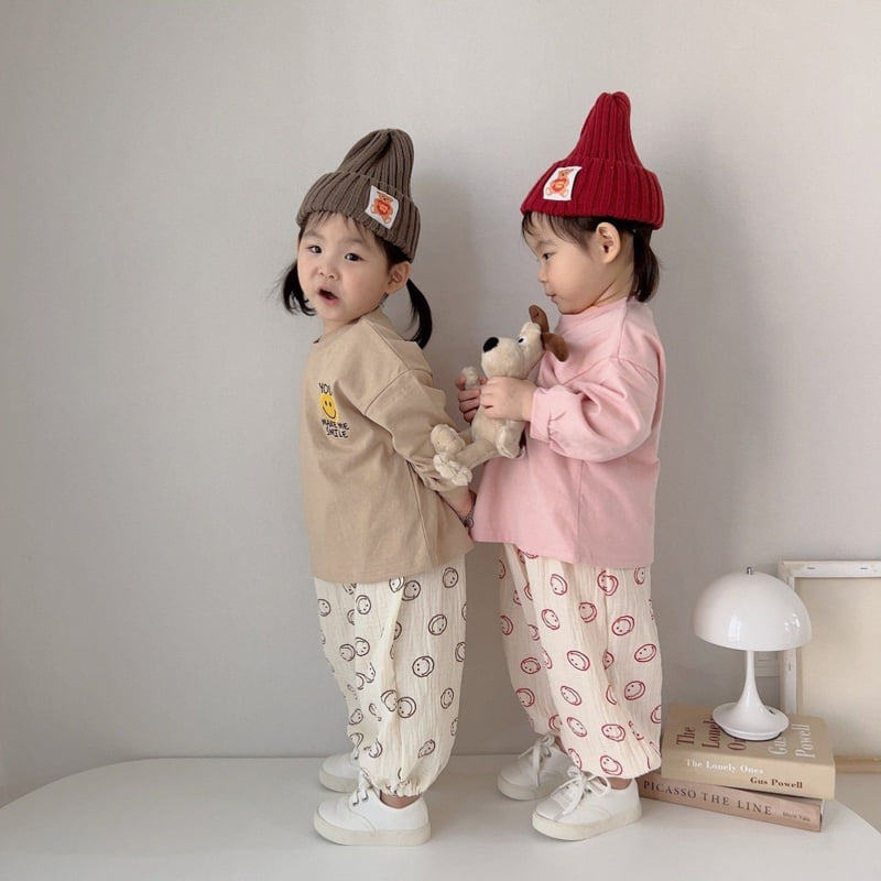Moran - Korean Children Fashion - #kidsstore - Smile Pants - 5