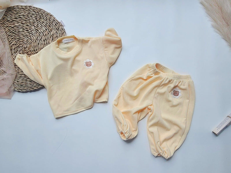 Moran - Korean Children Fashion - #kidzfashiontrend - Daisy Bear Set - 11