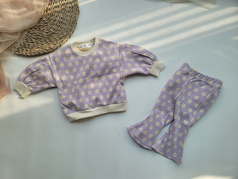 Moran - Korean Children Fashion - #kidzfashiontrend - Daisy Bootcut Set - 10