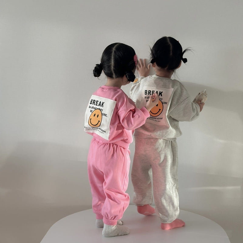 Moran - Korean Children Fashion - #kidzfashiontrend - Smile Patch Set - 8