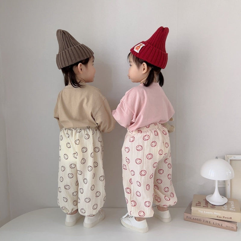 Moran - Korean Children Fashion - #kidzfashiontrend - Smile Pants - 6