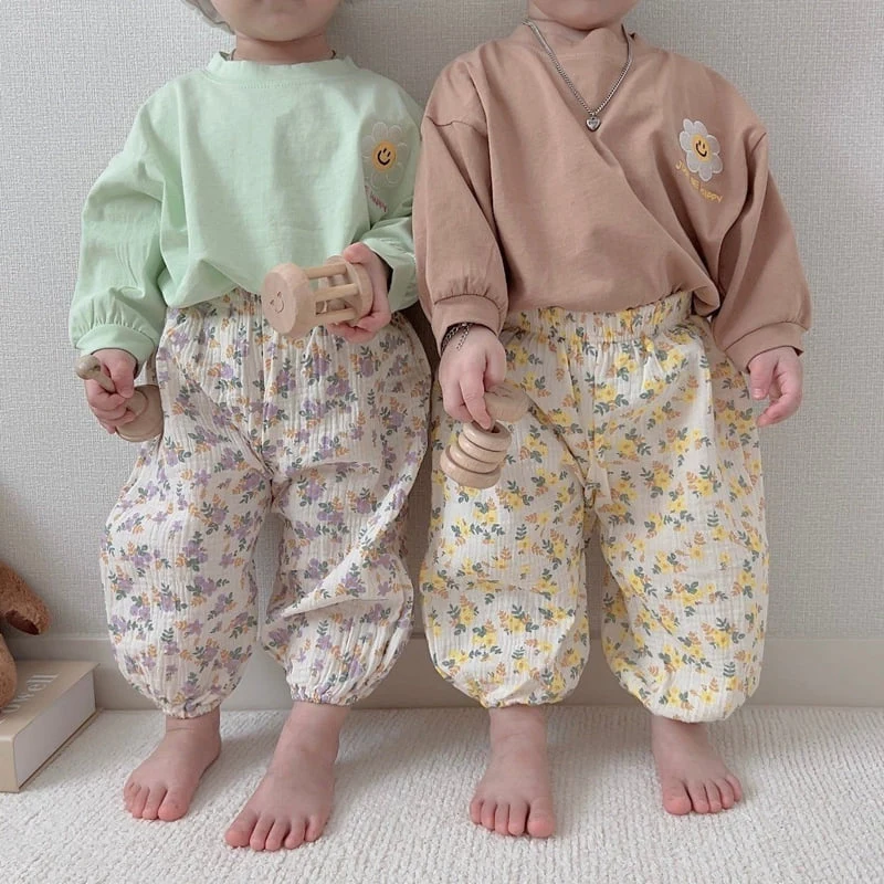 Moran - Korean Children Fashion - #littlefashionista - Wildflower Pants