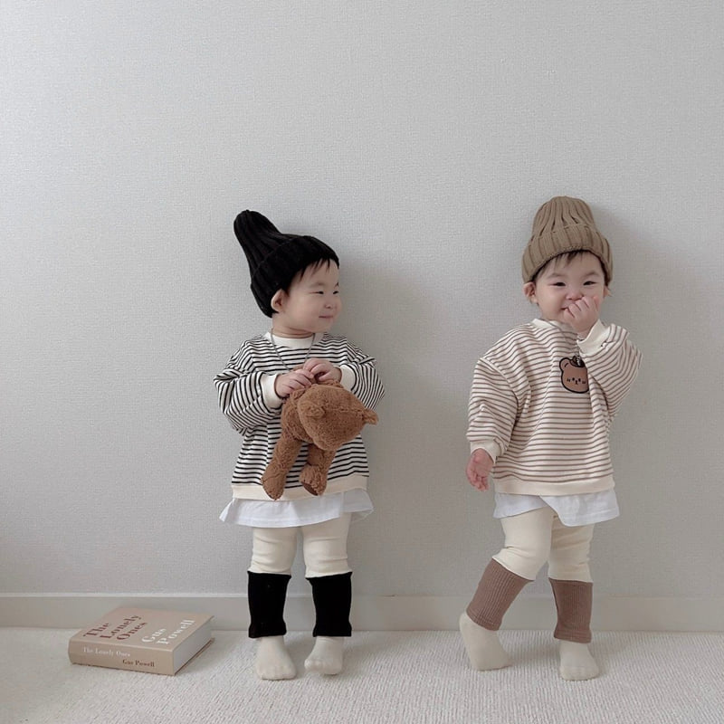 Moran - Korean Children Fashion - #littlefashionista - Bear Hat Set