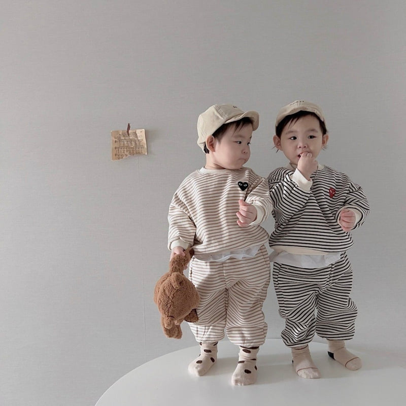 Moran - Korean Children Fashion - #littlefashionista - Basic Heart Set