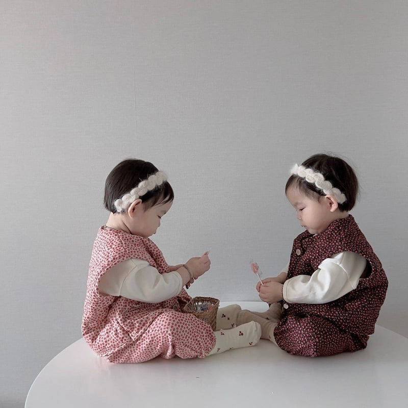 Moran - Korean Children Fashion - #littlefashionista - Full of Flowers Set - 6