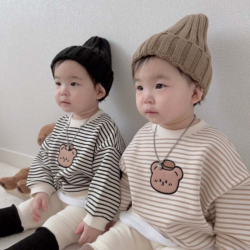 Moran - Korean Children Fashion - #magicofchildhood - Bear Hat Set - 2