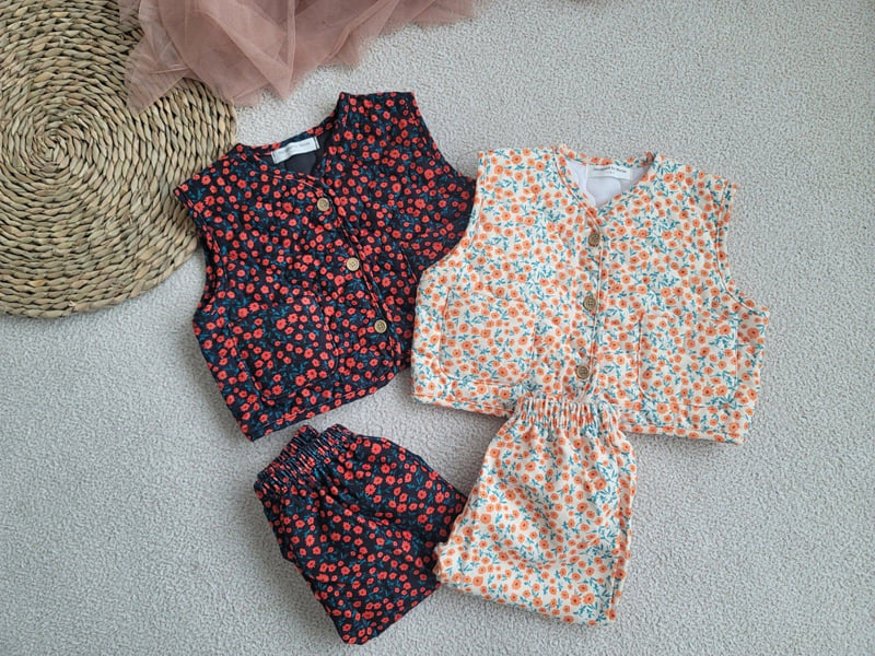 Moran - Korean Children Fashion - #magicofchildhood - Irene Vest Set - 10