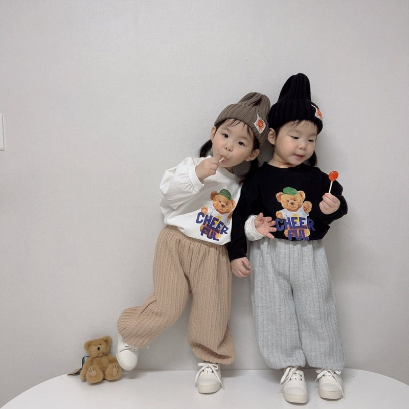 Moran - Korean Children Fashion - #littlefashionista - Knit Pants - 4