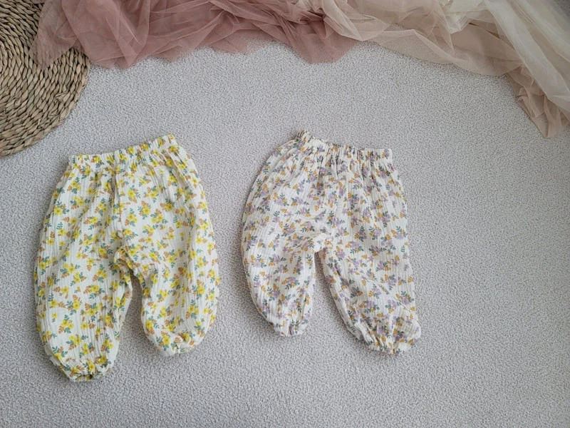 Moran - Korean Children Fashion - #minifashionista - Wildflower Pants - 3